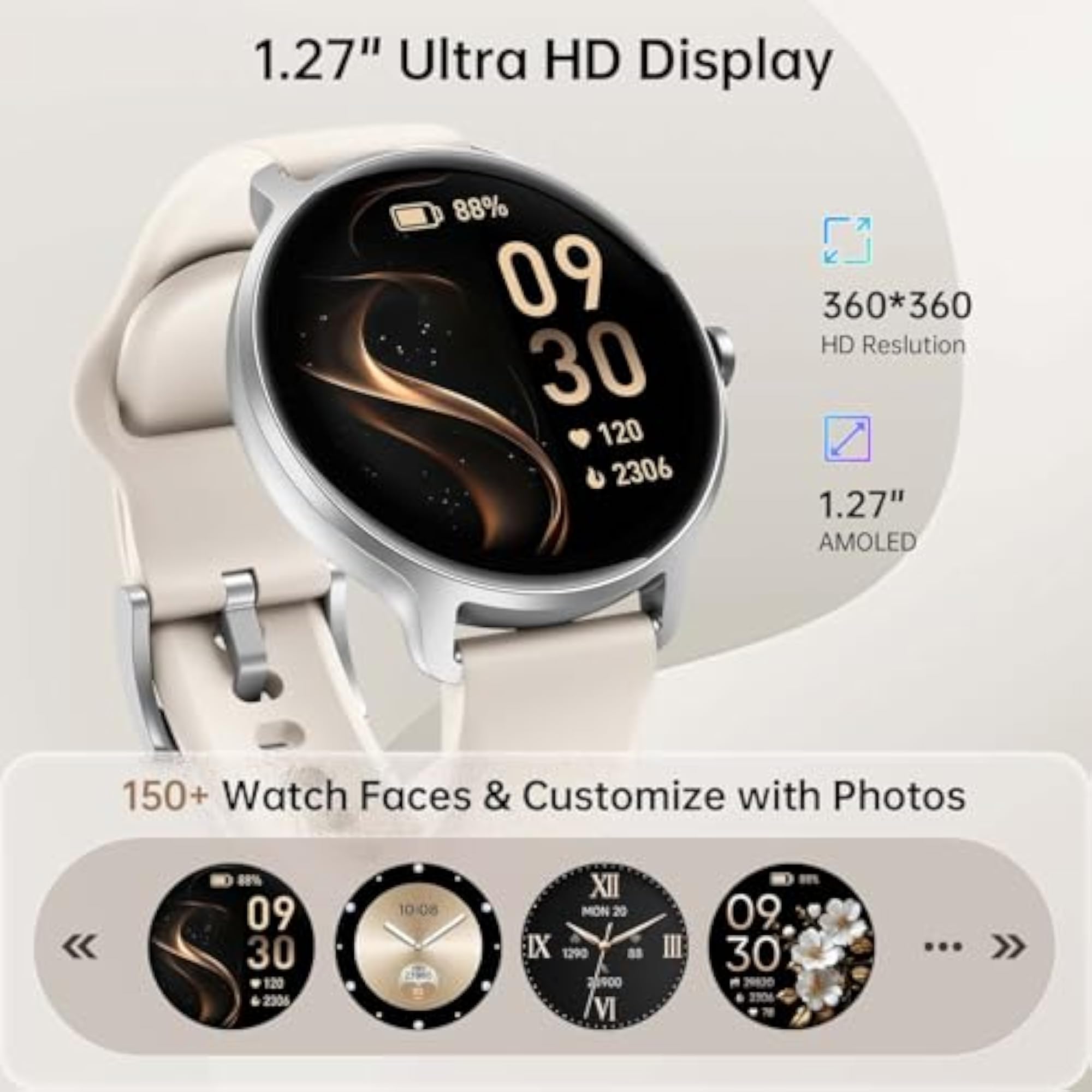 Women's Smart Watch, Stylish Gift